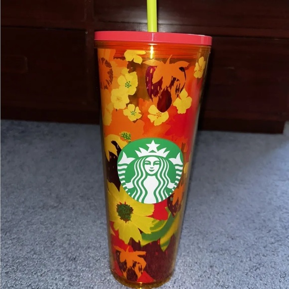 Starbucks Other - New Starbucks Strawberry Field 24oz Tumbler Venti Cup Summer 2022